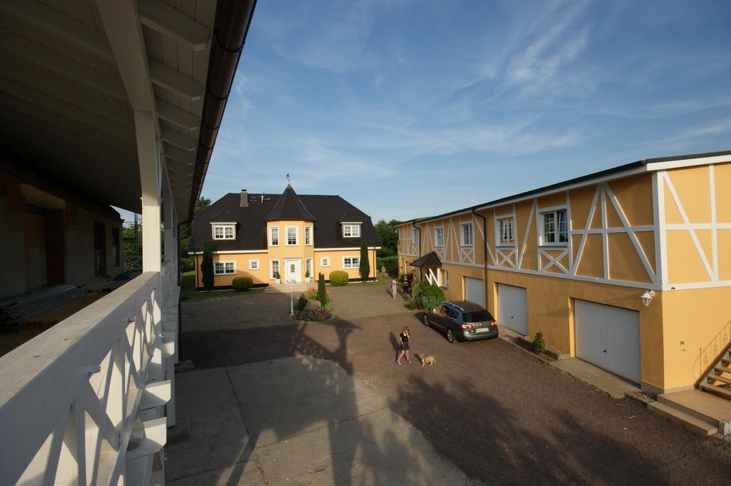 Ferienhof Elbaue Schönebeck Exterior foto